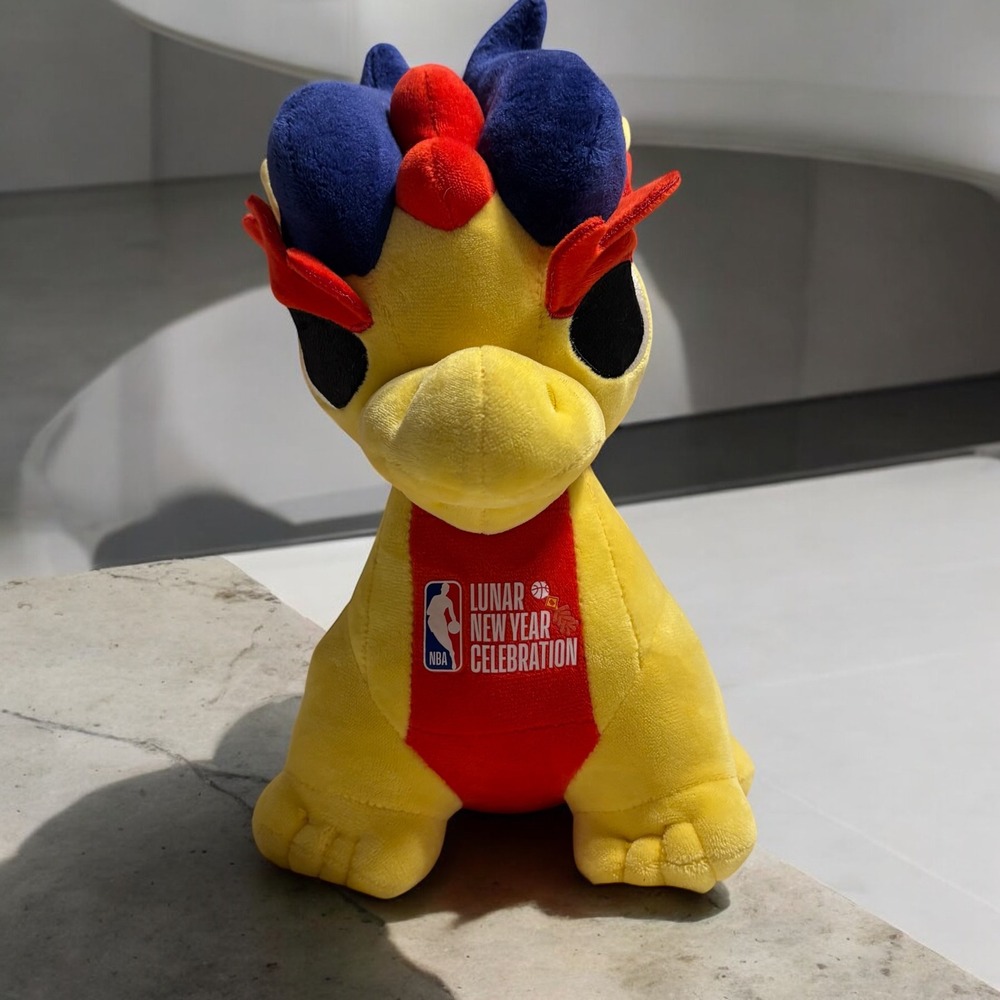 NBA Lunar New Year Dragon‎ Plush Stuffed Animal Celebration Mascot Toy